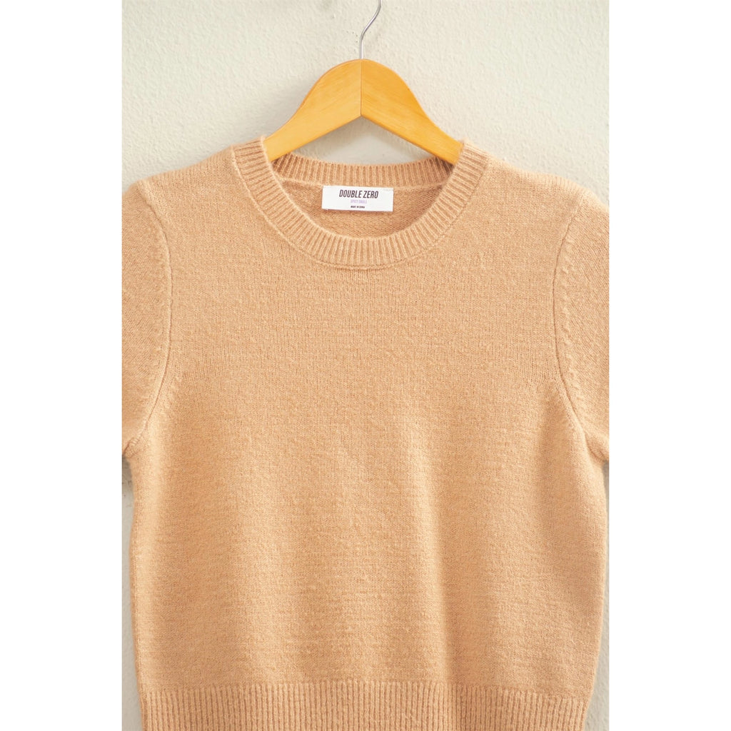 Short Sleeve Sweater Top