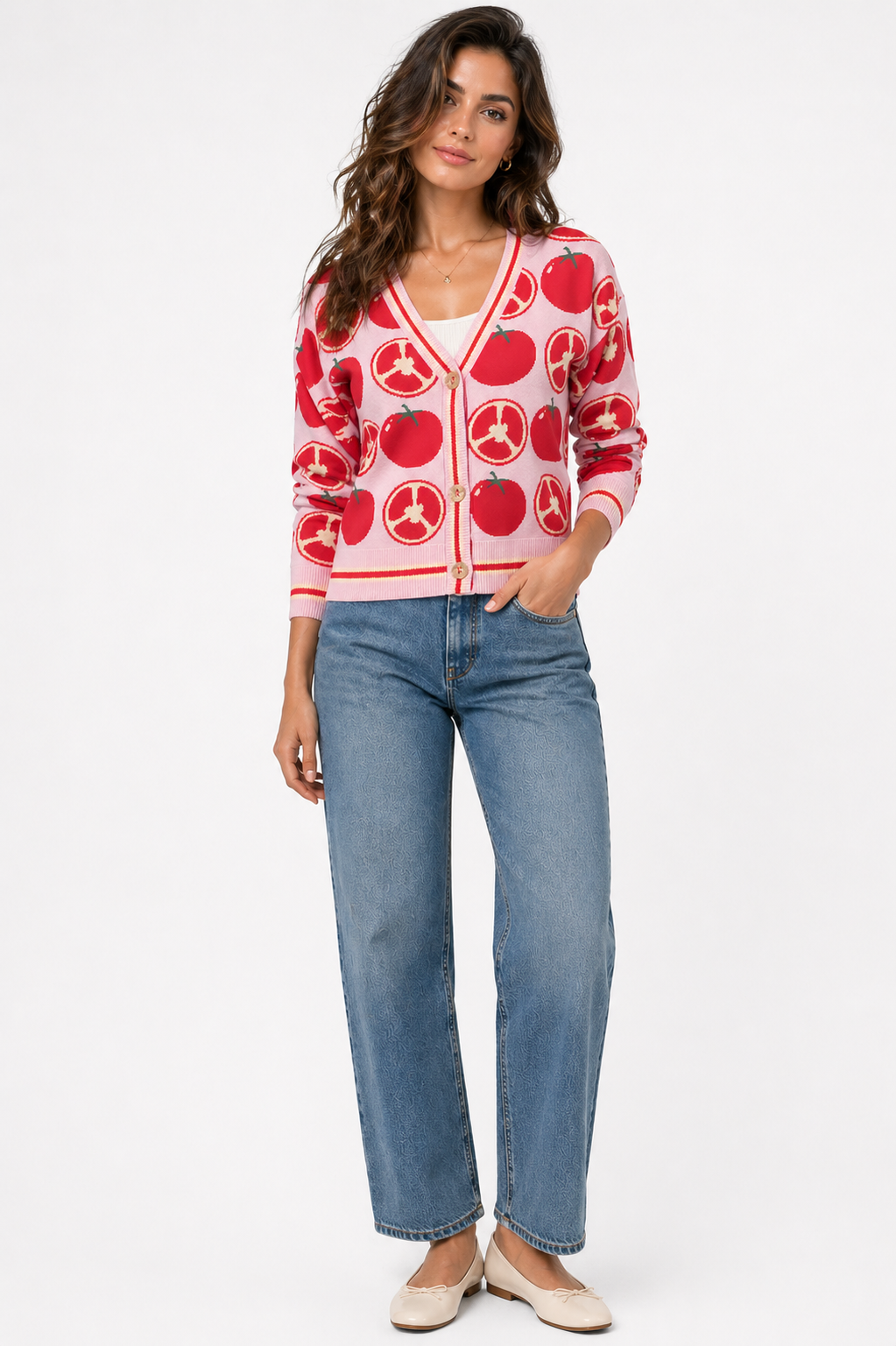 Tomato Luxe Cardigan