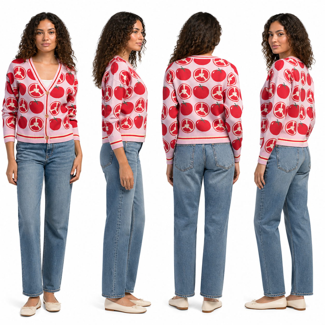 Tomato Luxe Cardigan