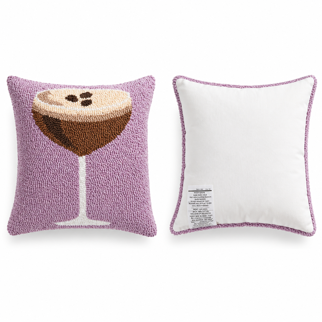 Espresso Tini Pillow