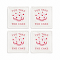 Cake Cotton Coasters