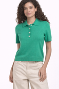 Polo Sweater Top