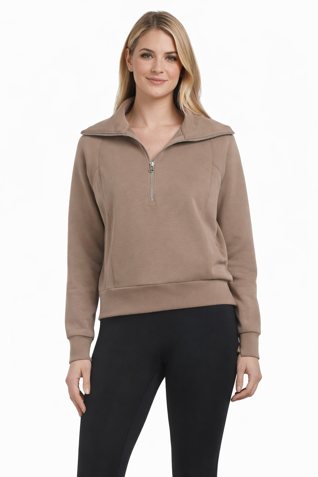 Luxe Cloud Half Zip Sweatshirt