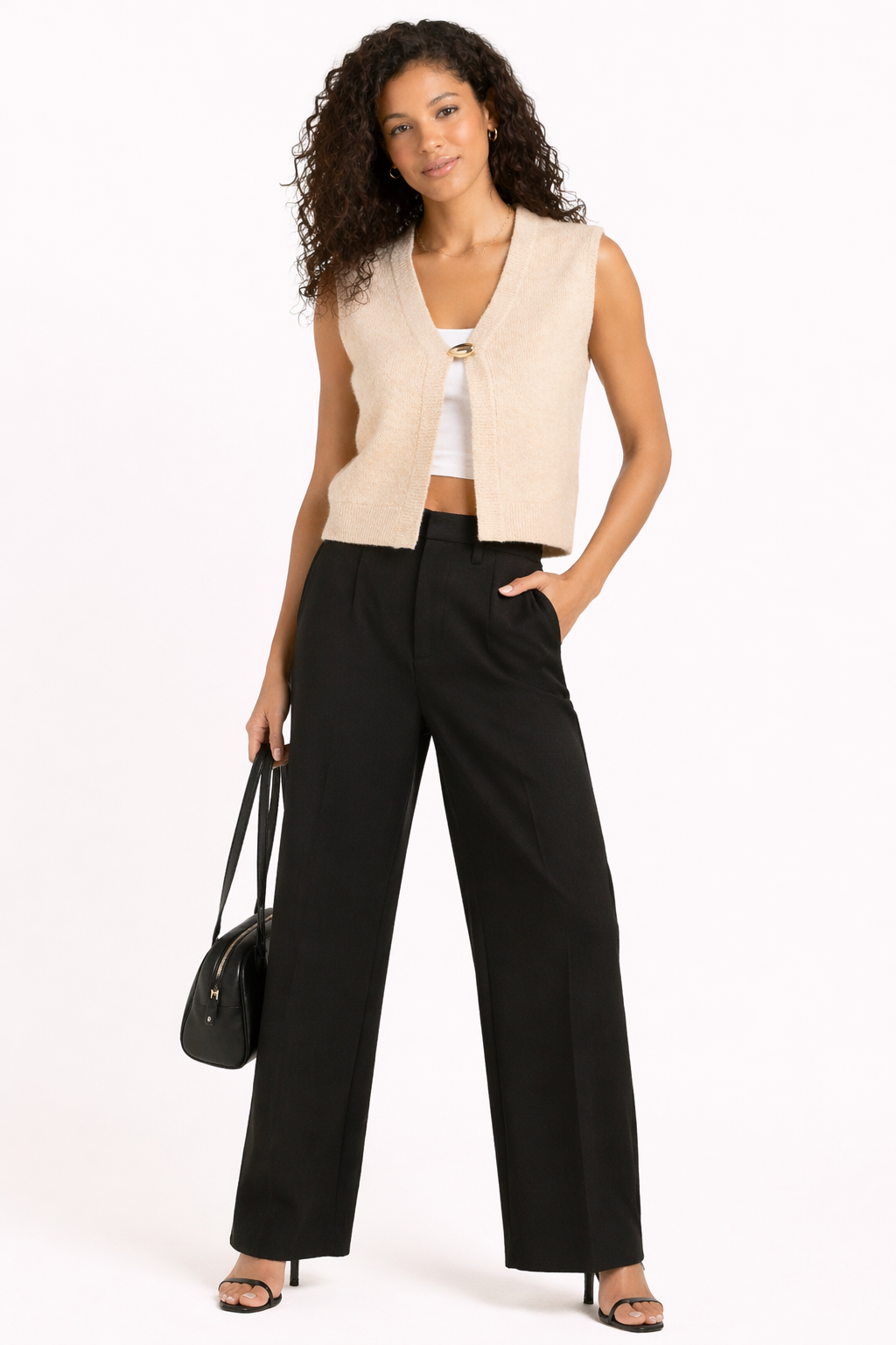 Pin Button Vest