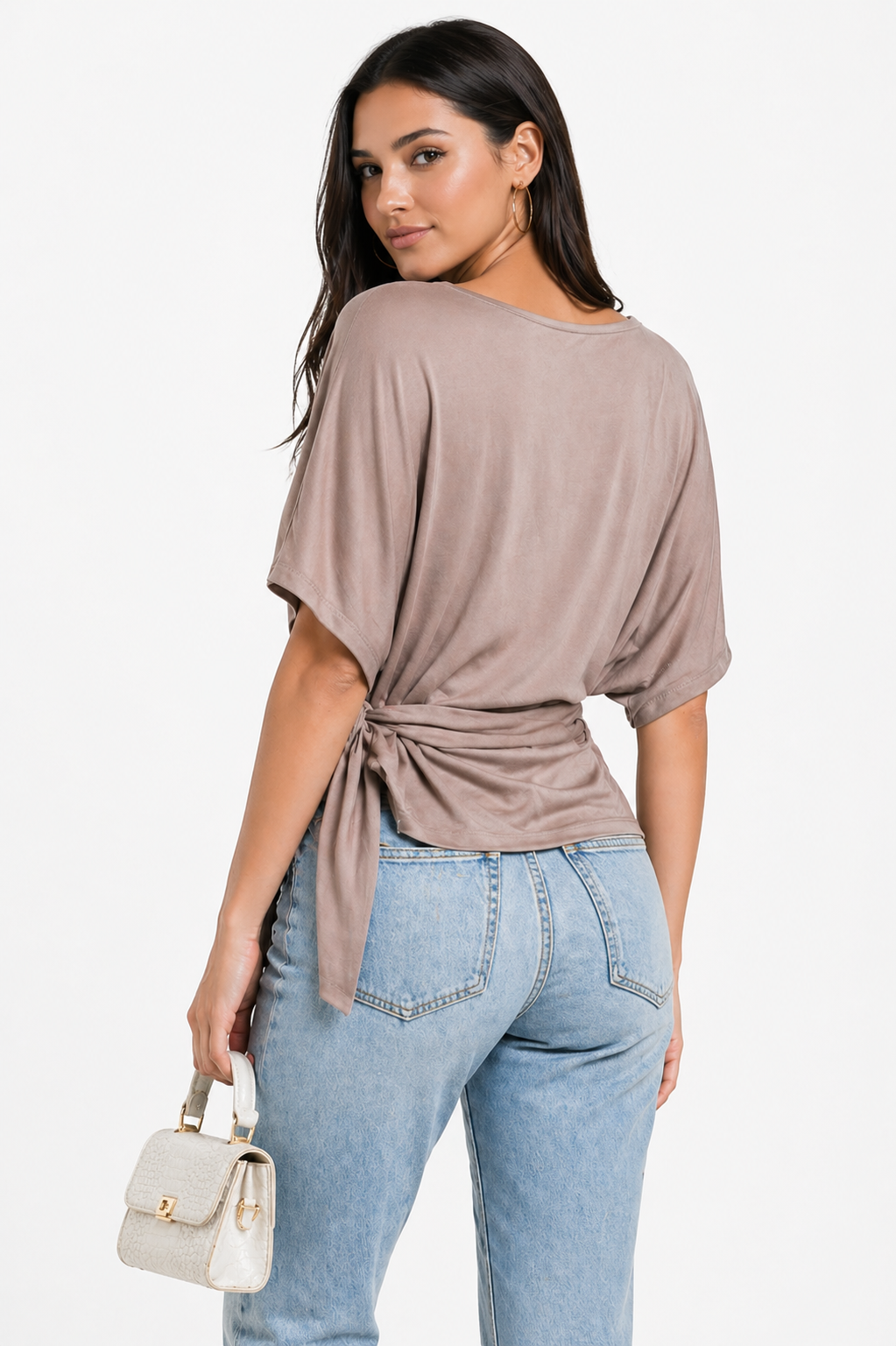 Luxe Wrap Tee