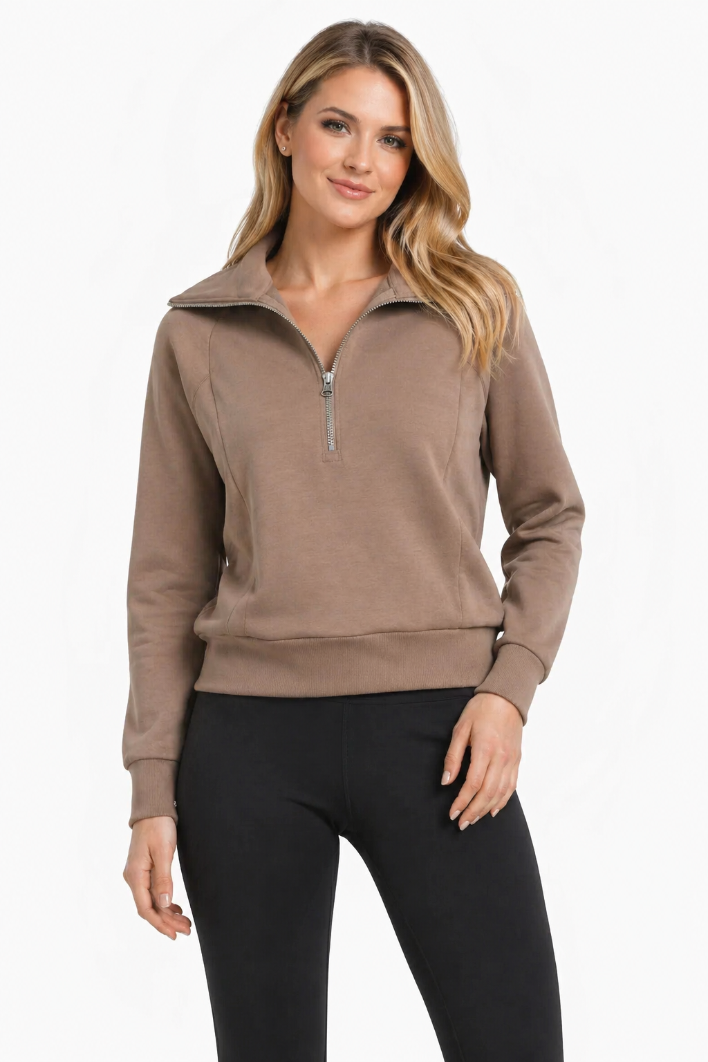 Luxe Cloud Half Zip Sweatshirt