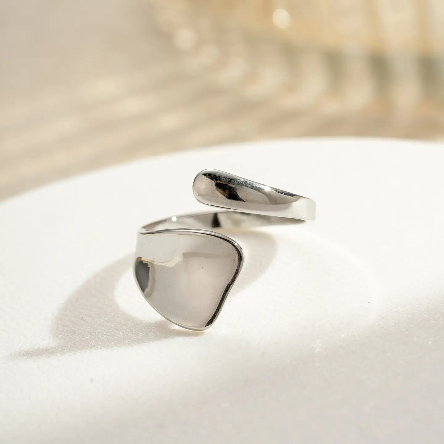 Silver Open Ring