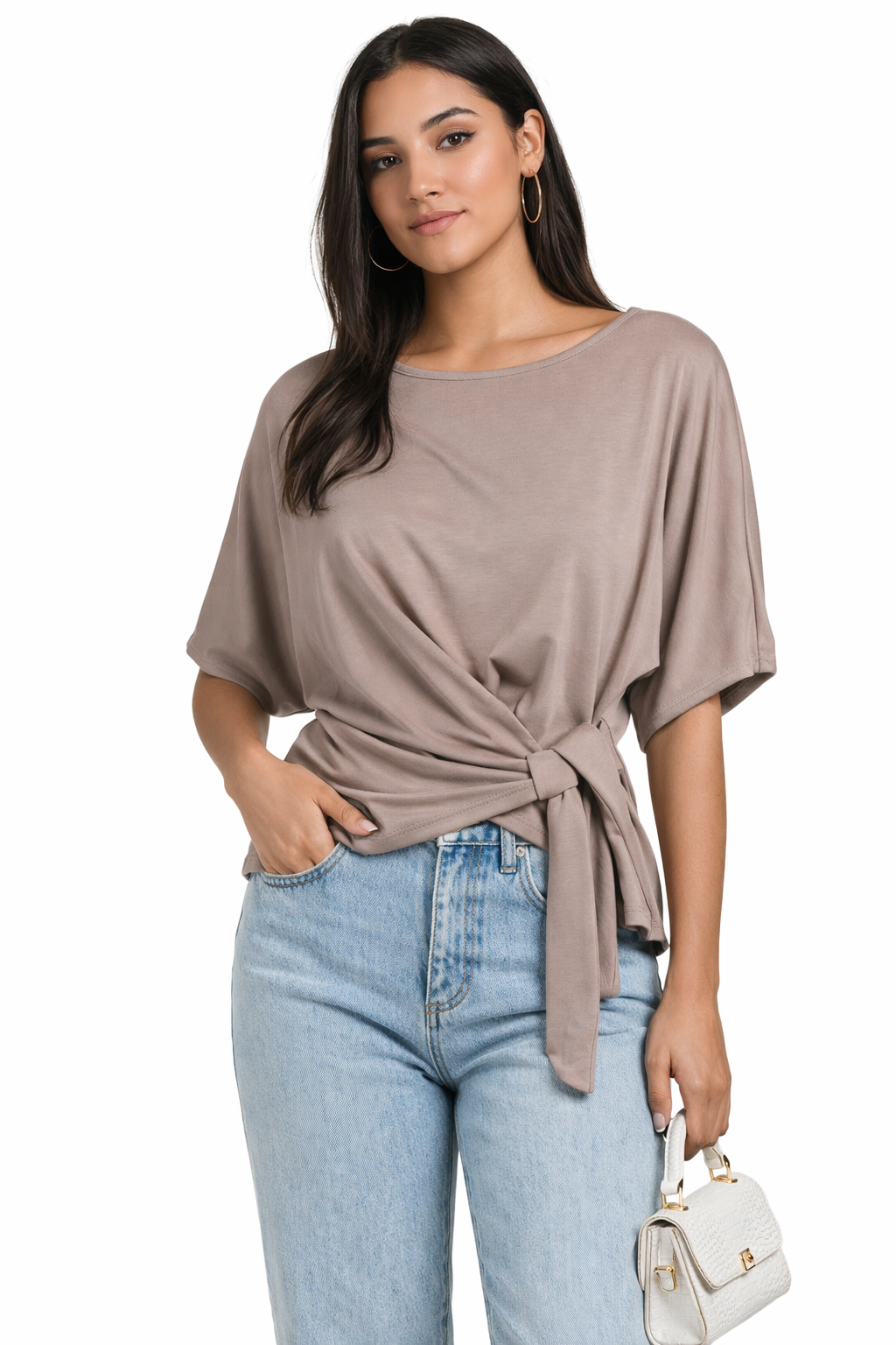 Luxe Wrap Tee